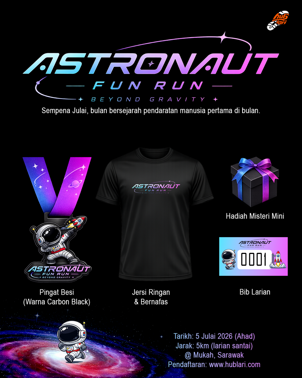 Astronaut Fun Run @ Mukah