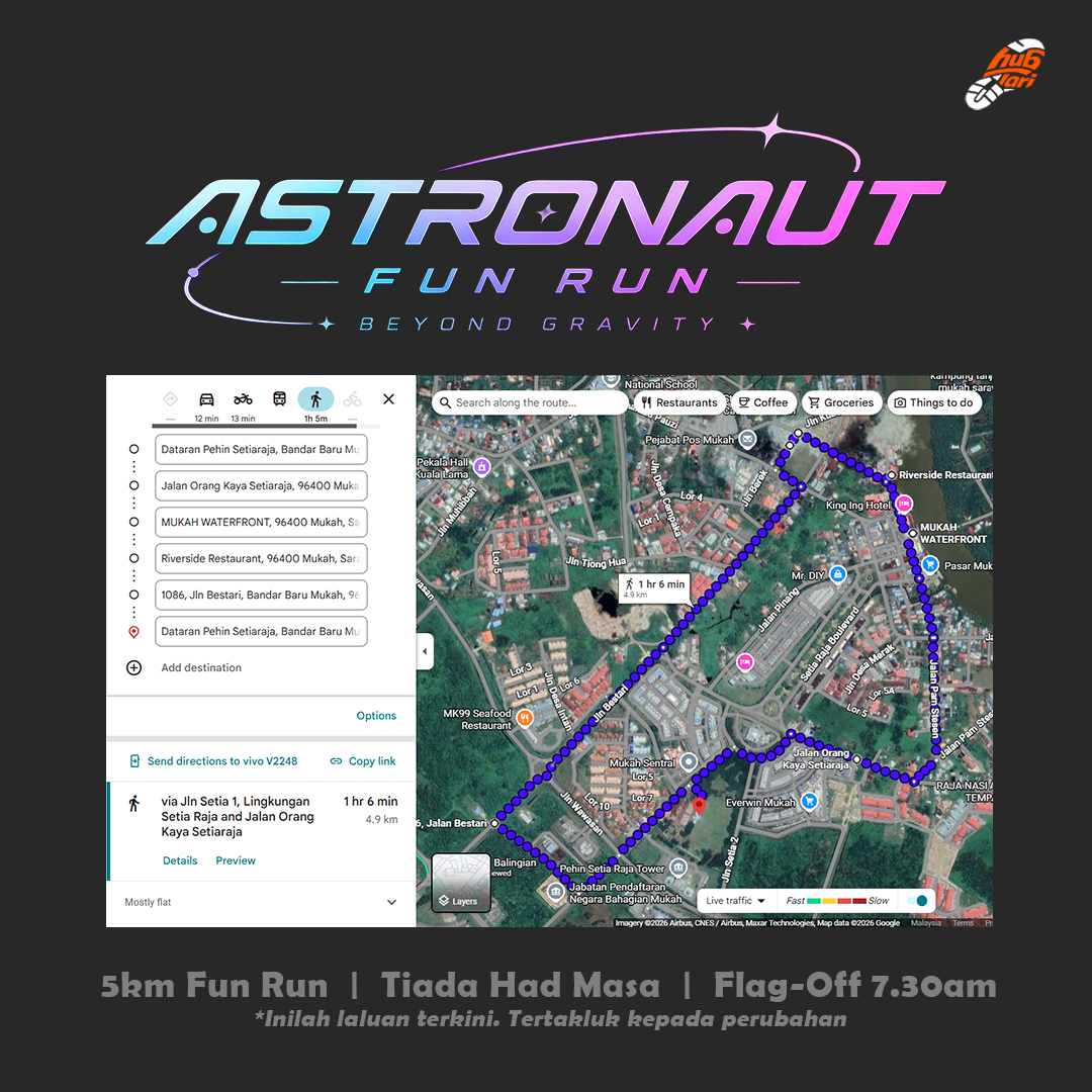 Astronaut Fun Run @ Mukah