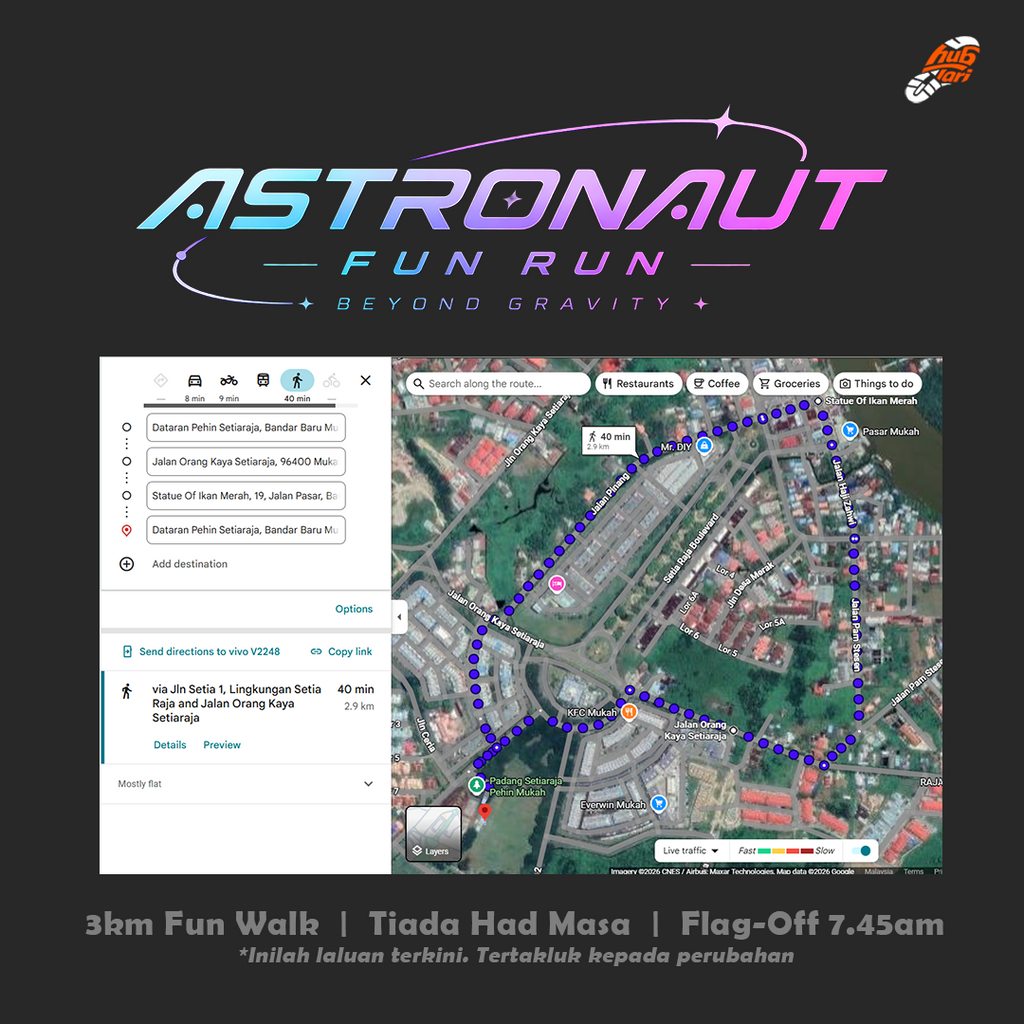 Astronaut Fun Run @ Mukah