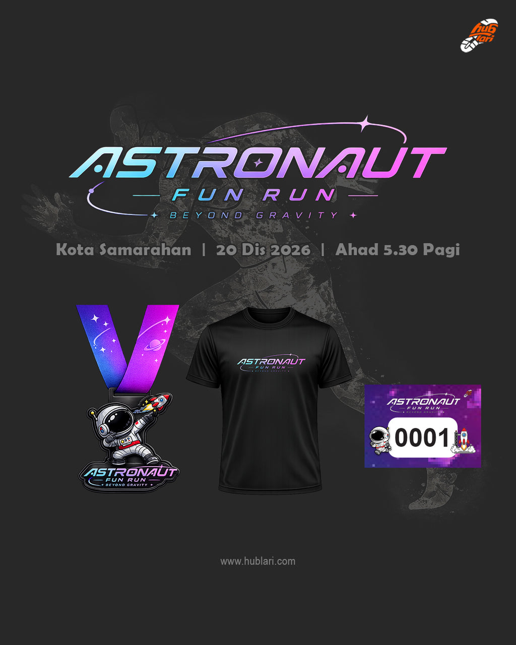 [SAMARAHAN] Astronaut Fun Run