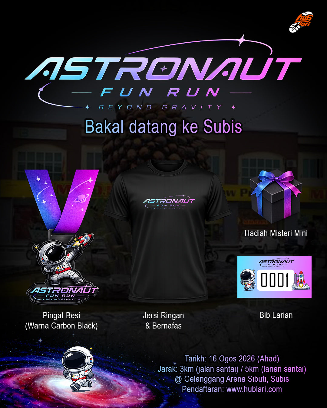 [SUBIS] Astronaut Fun Run